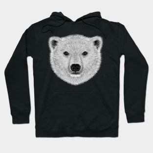 Polar Bear B&W Hoodie